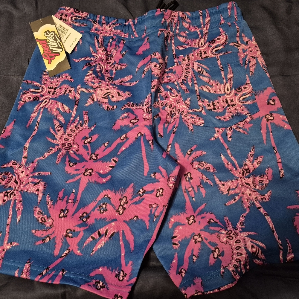 Chubbies Blue and Purple Good Vibes Shorts - Picture 2 of 5